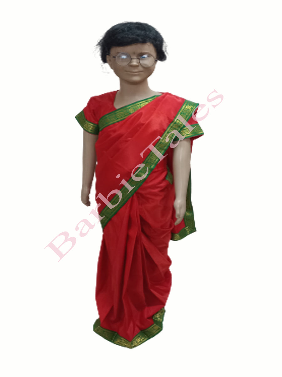 Teacher Girl Fancy Dress-RED