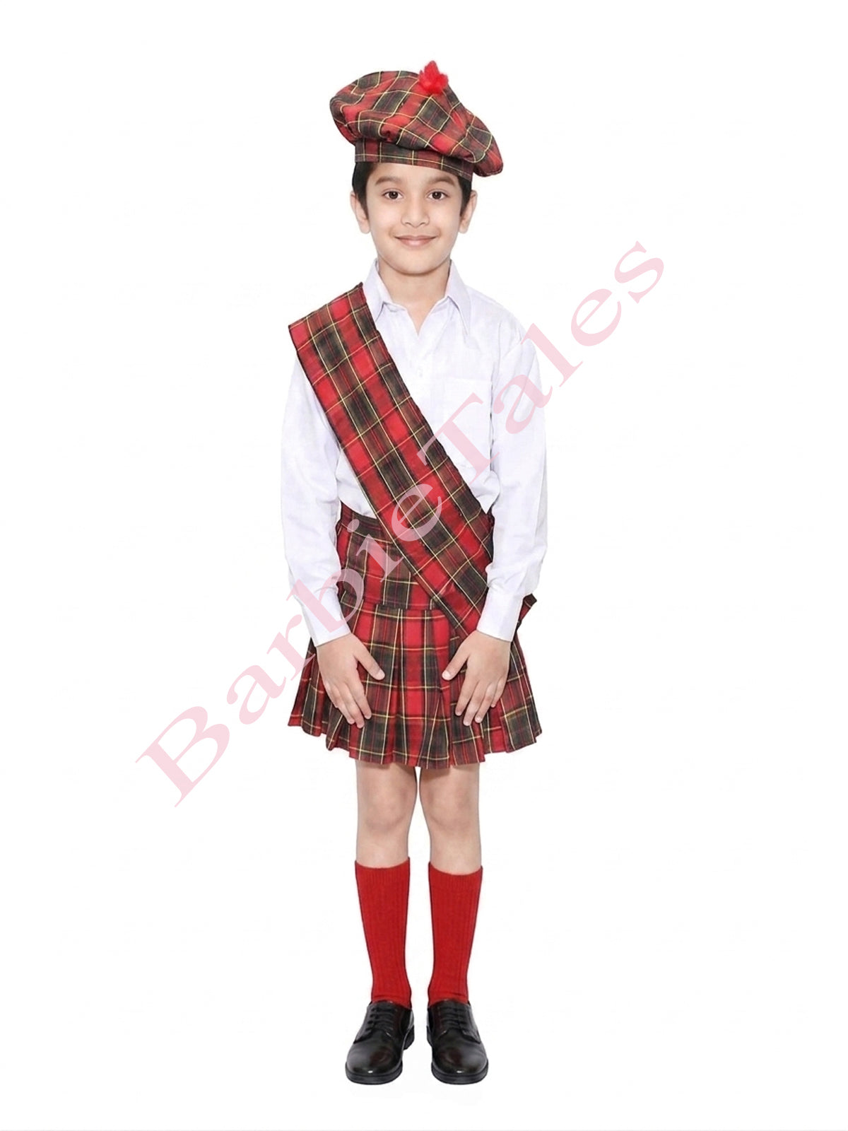 Scotish Boy Kids Fancy Dress Costume