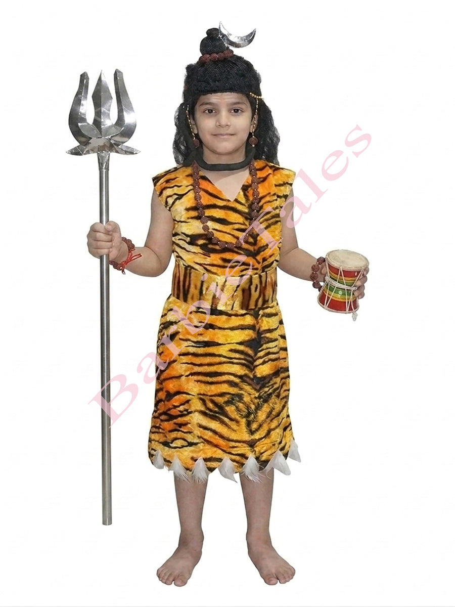 Lord Shiva Shankar Bhagwan Kids Fancy Dress Costume
