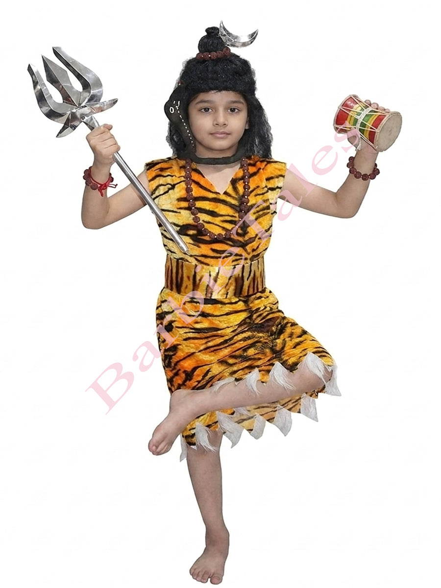Lord Shiva Shankar Bhagwan Kids Fancy Dress Costume