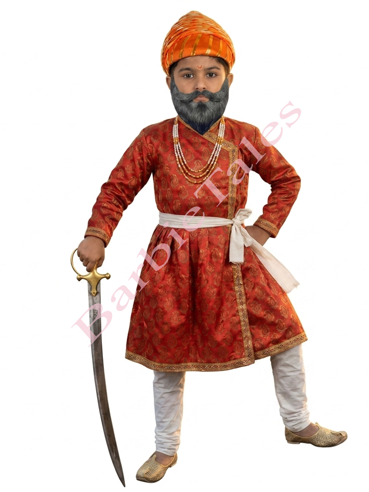 Shivaji Maharaj Chatrapthi Kids Fancy Dress Costume