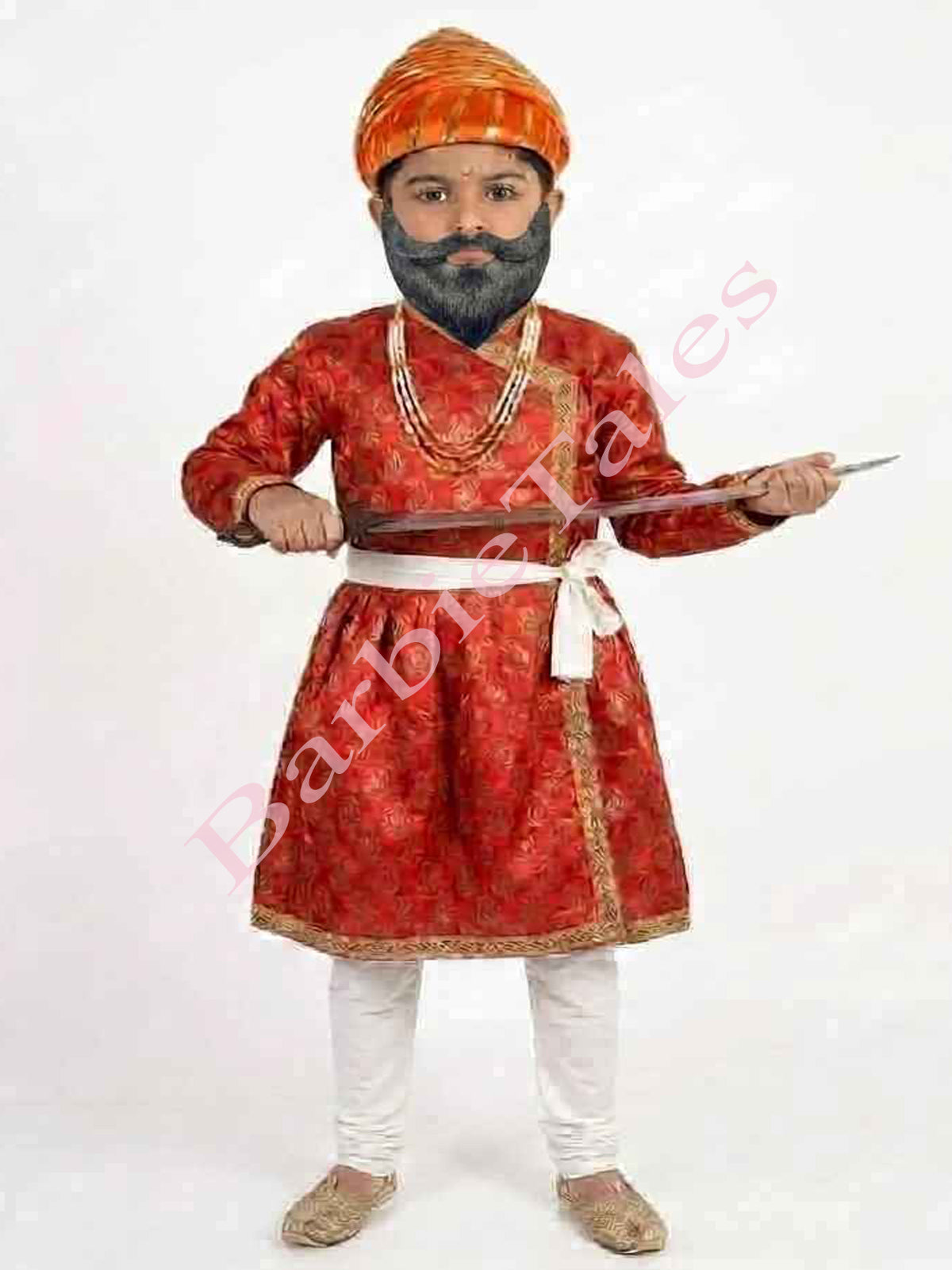 Shivaji Maharaj Chatrapthi Kids Fancy Dress Costume