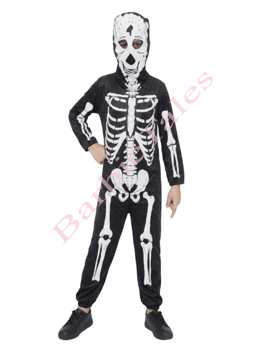 Skeleton Fancy Dress For Kids Halloween Costume
