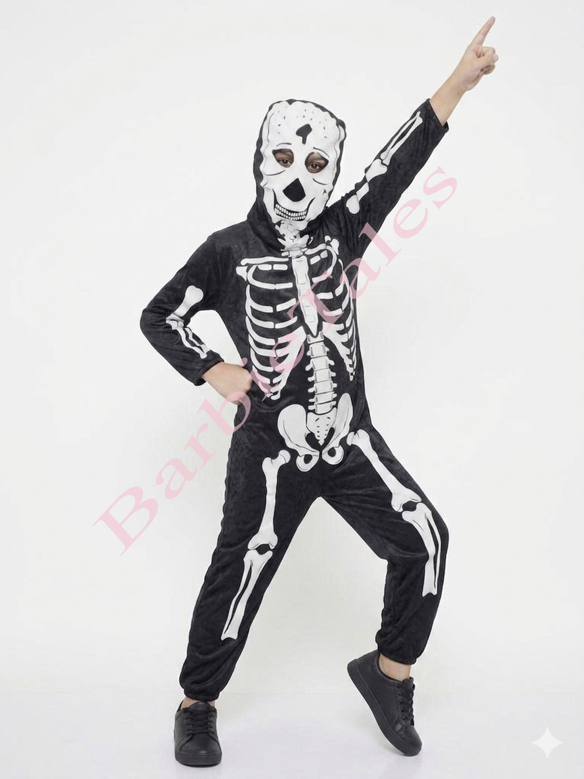 Skeleton Fancy Dress For Kids Halloween Costume