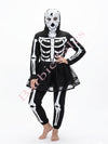 Skeleton Girl Fancy Dress For Kids Halloween Costume