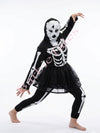Skeleton Girl Fancy Dress For Kids Halloween Costume