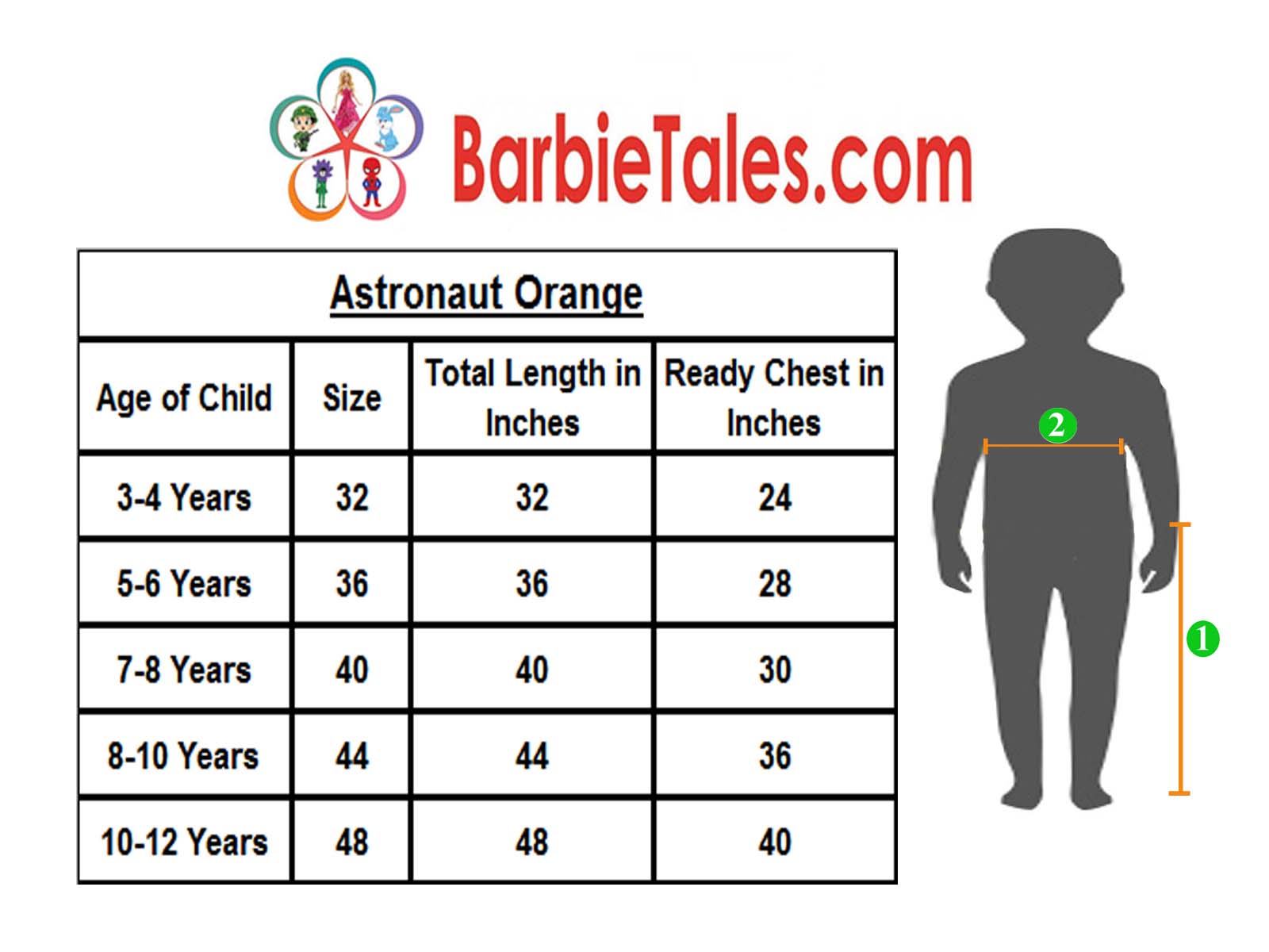 Astronaut Orange Fancy Dress