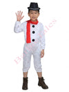 Snow Man Kids Fancy Dress Costume