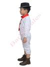Snow Man Kids Fancy Dress Costume