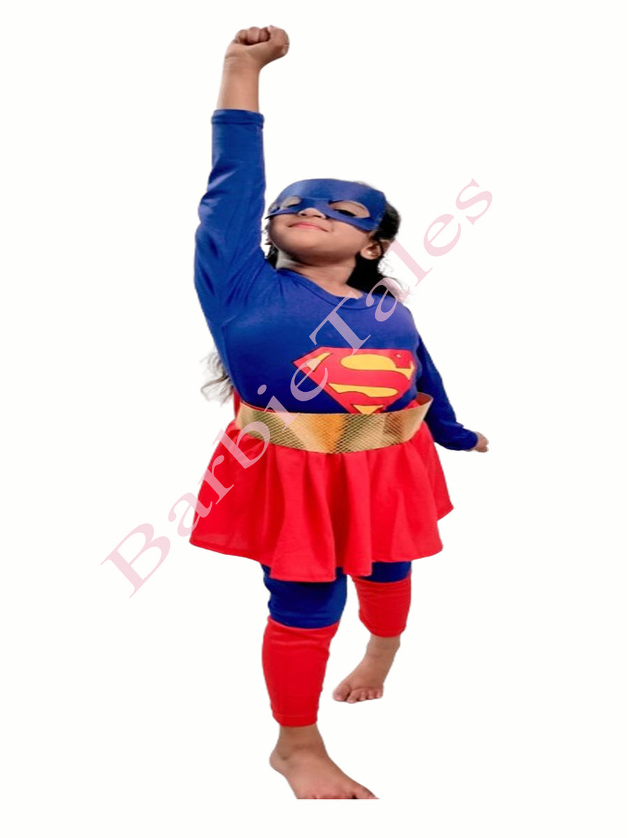 Super Girl Kids Fancy Dress