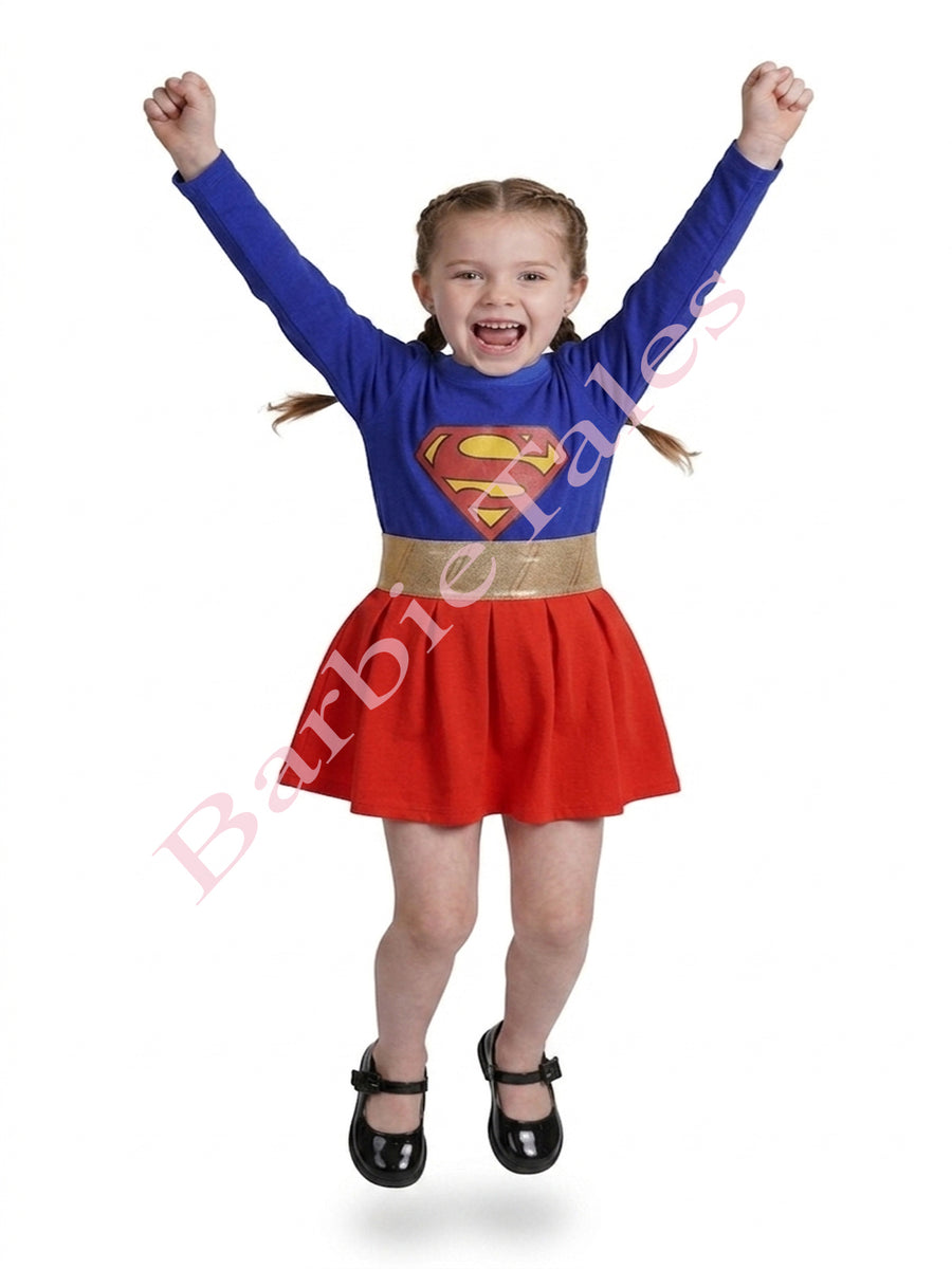 Super Girl Kids Fancy Dress