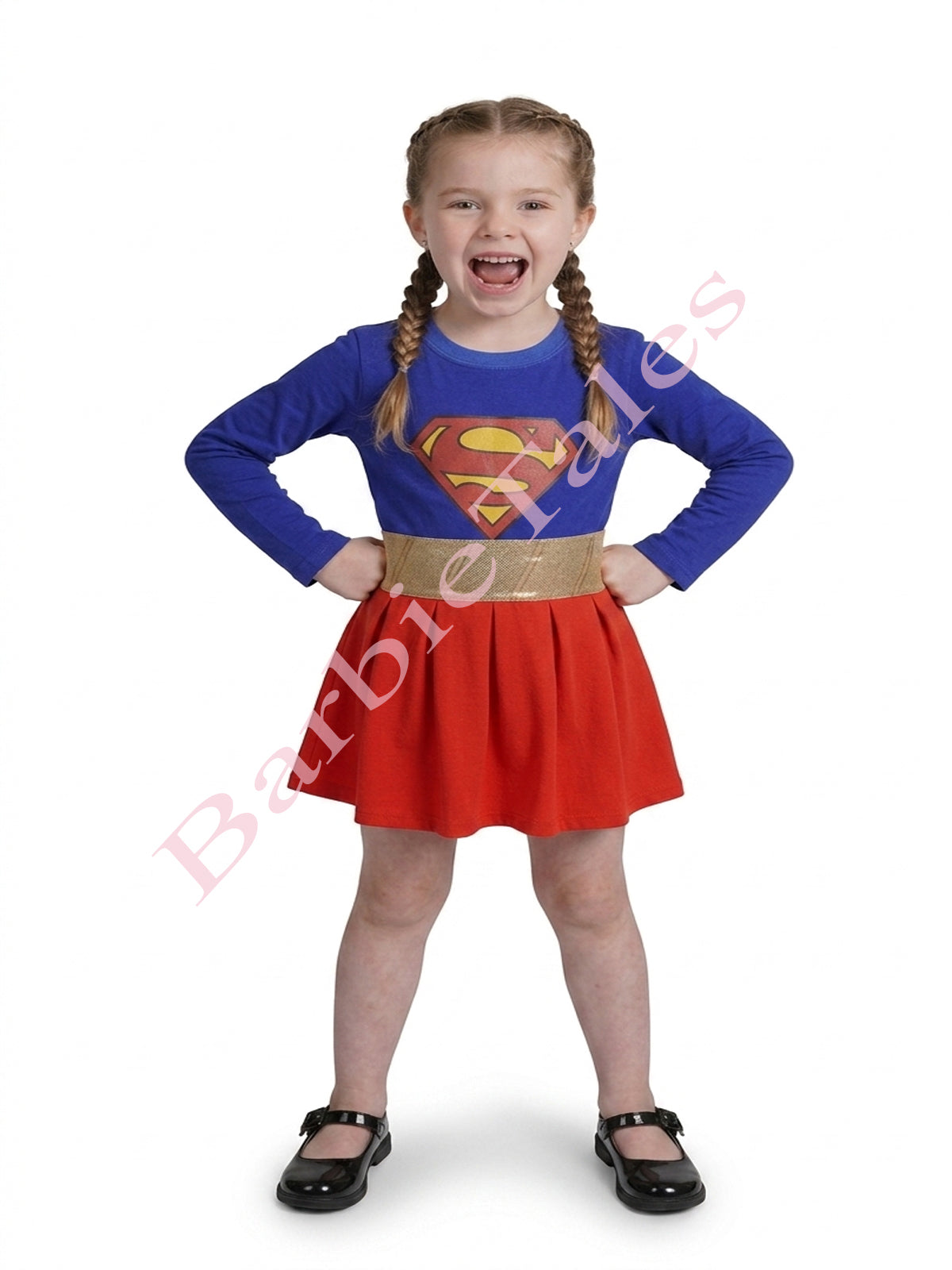 Super Girl Kids Fancy Dress