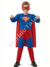 Superman Kids Fancy Dress Costume - Premium | Muscular