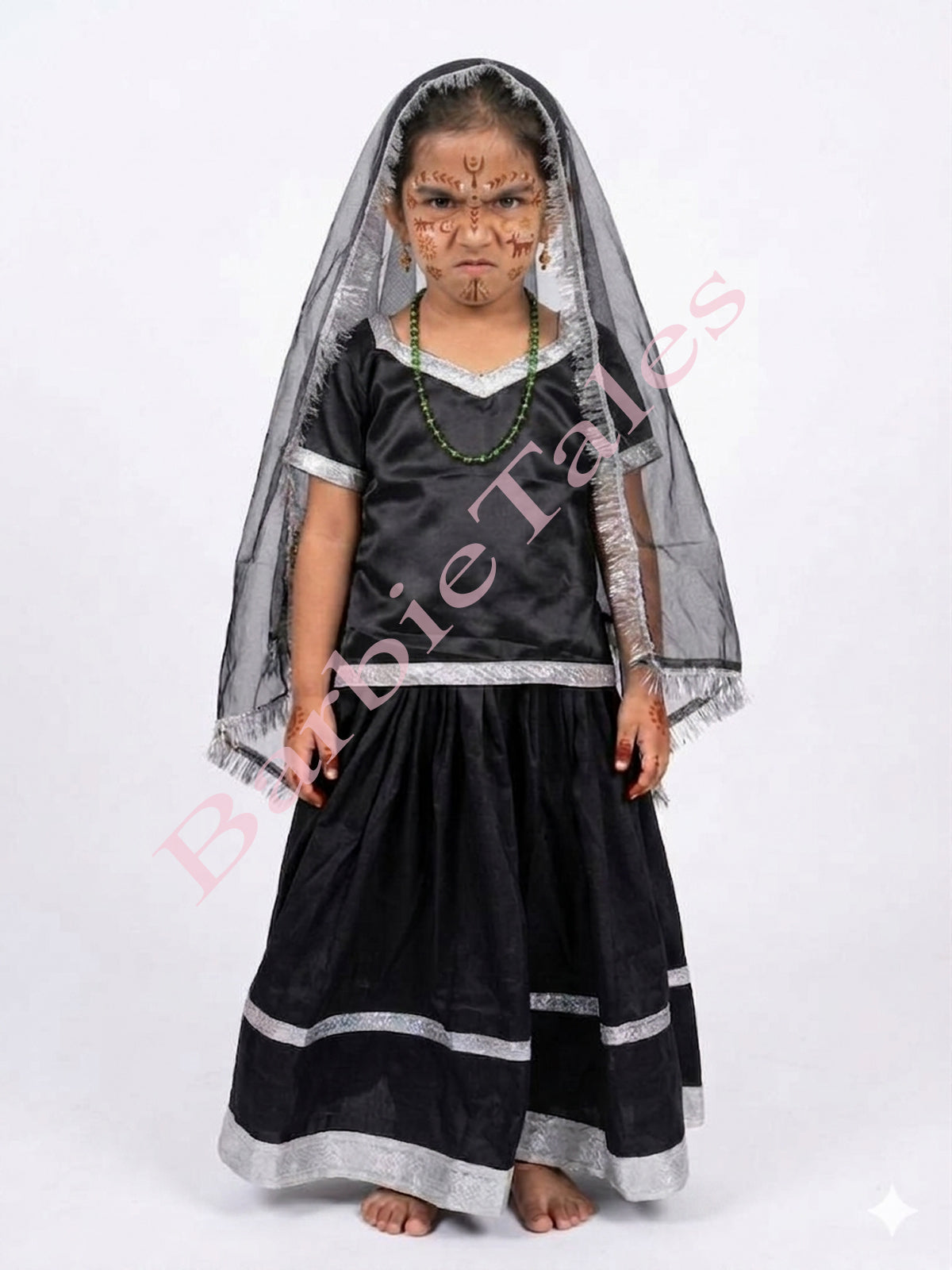 Surpanaka Kids Fancy Dress For Girls  Costume -Rakshasi