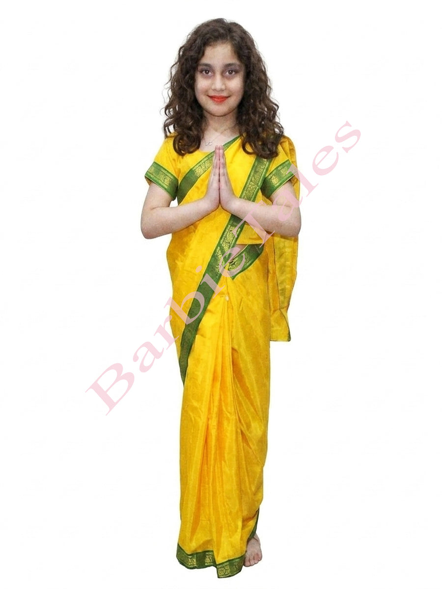 Teacher Girl Fancy Dress-YELLOW