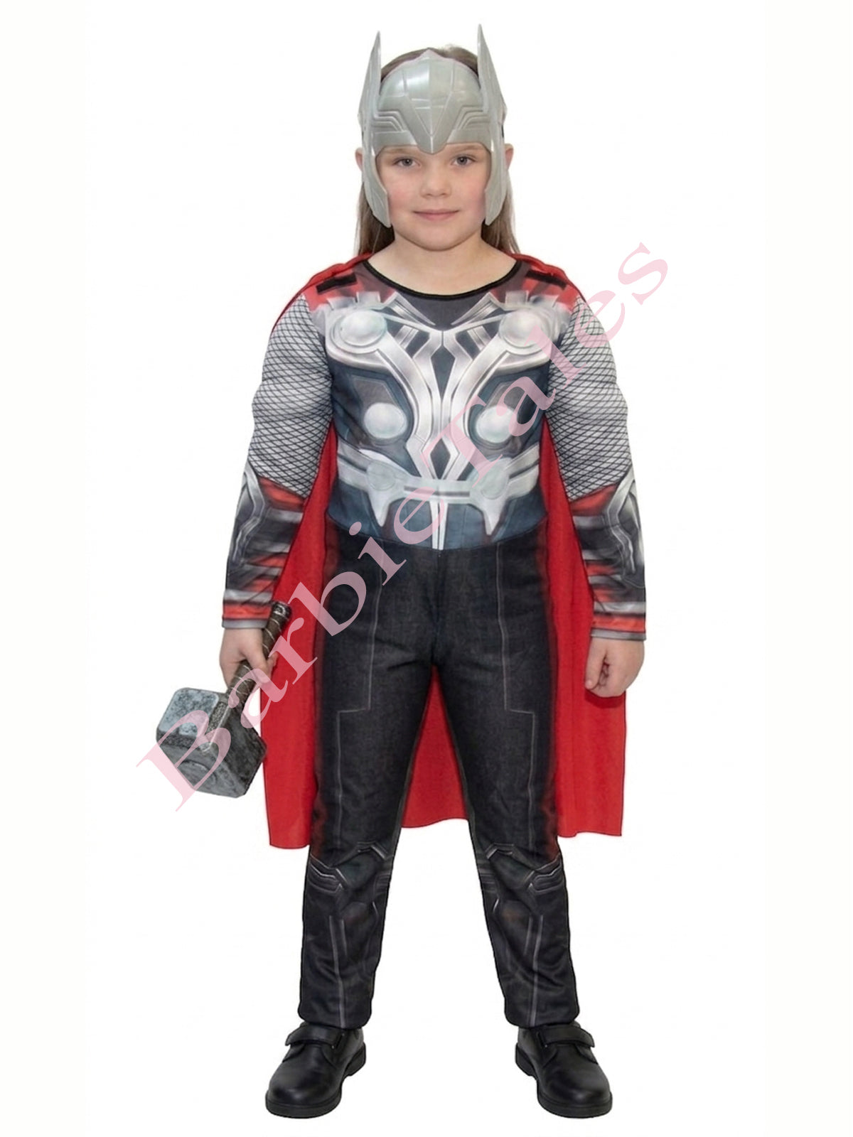 Thor Avengers Superhero Kids Fancy Dress Costume | Muscle Look | Imported