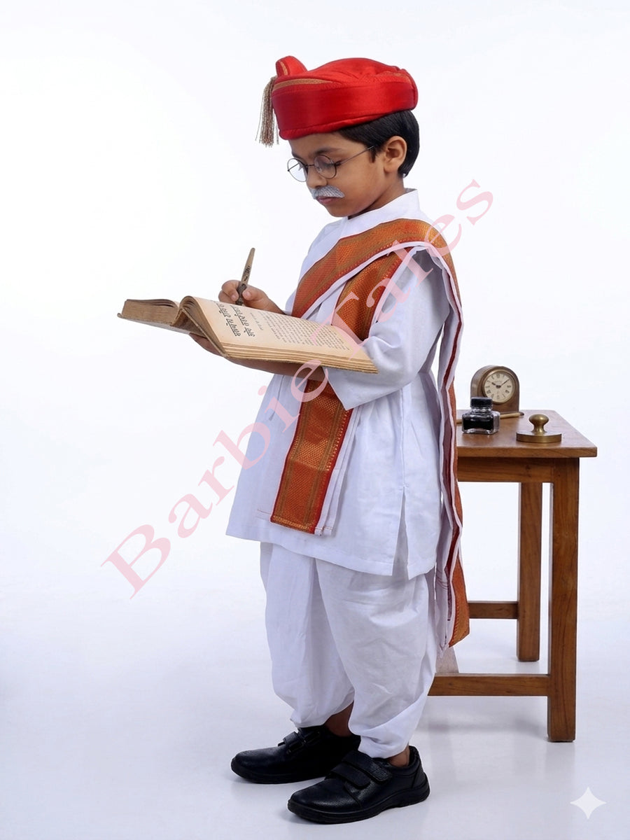 Bala Gangadhar Tilak National Leader Kids Fancy Dress Costume