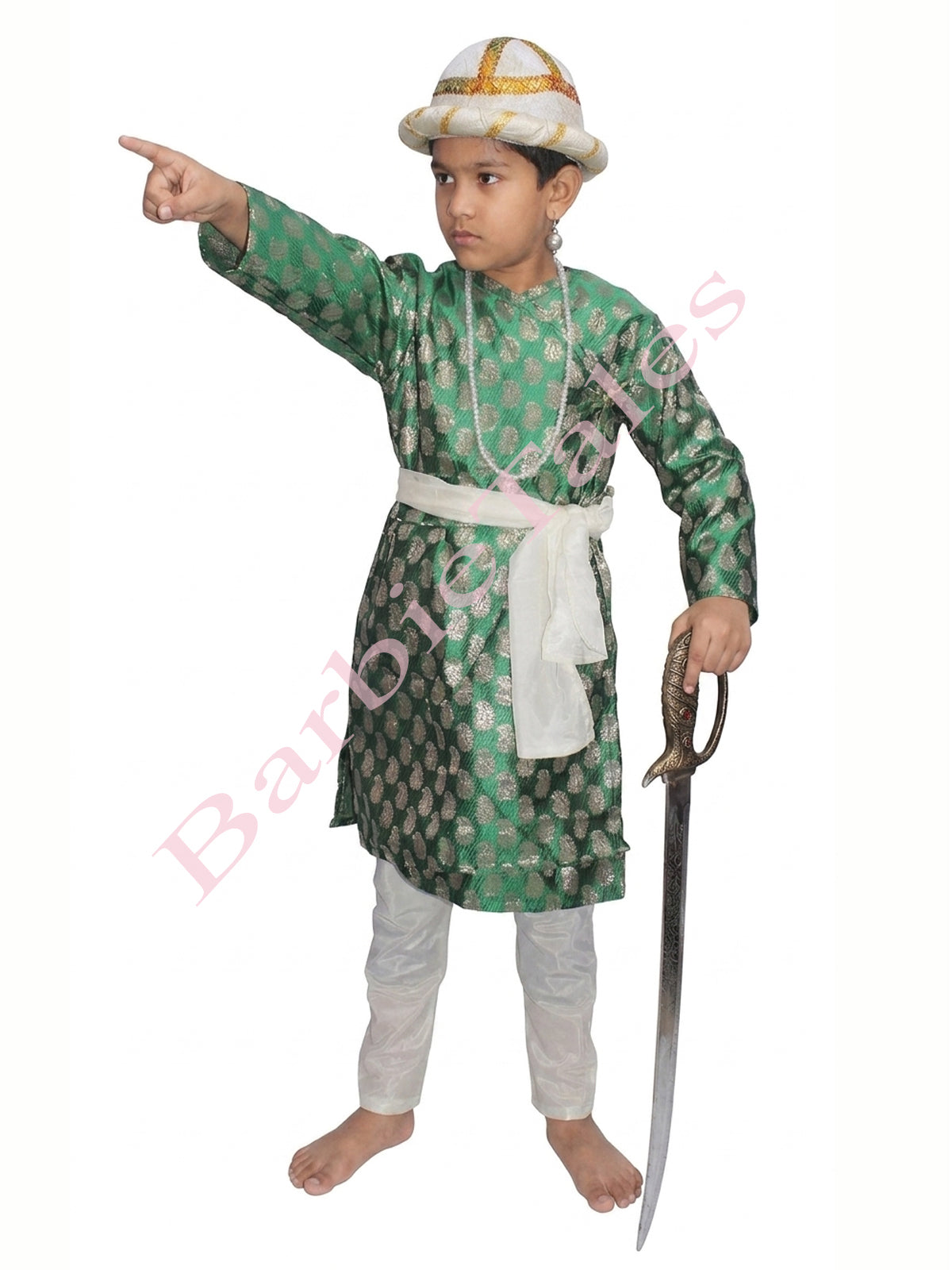 Tipu Sultan Kids Fancy Dress Costume