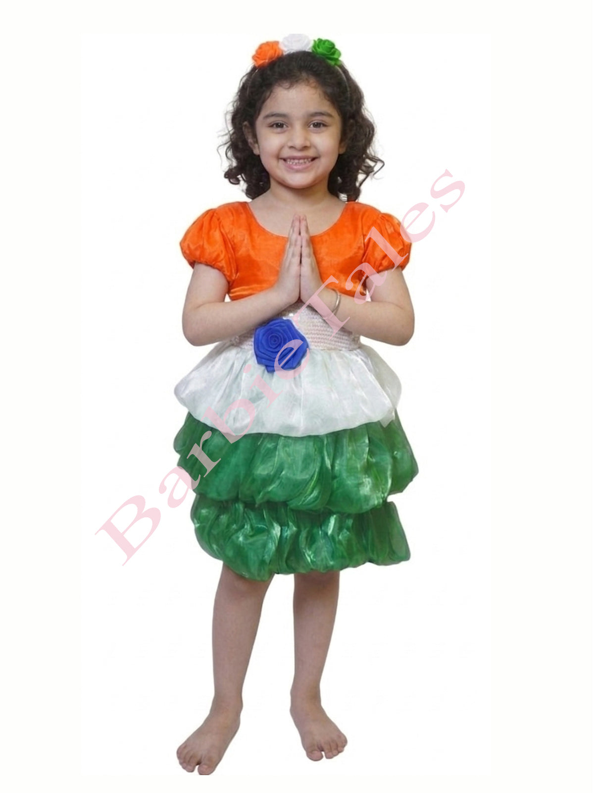 Tri Color Frock Fancy Dress