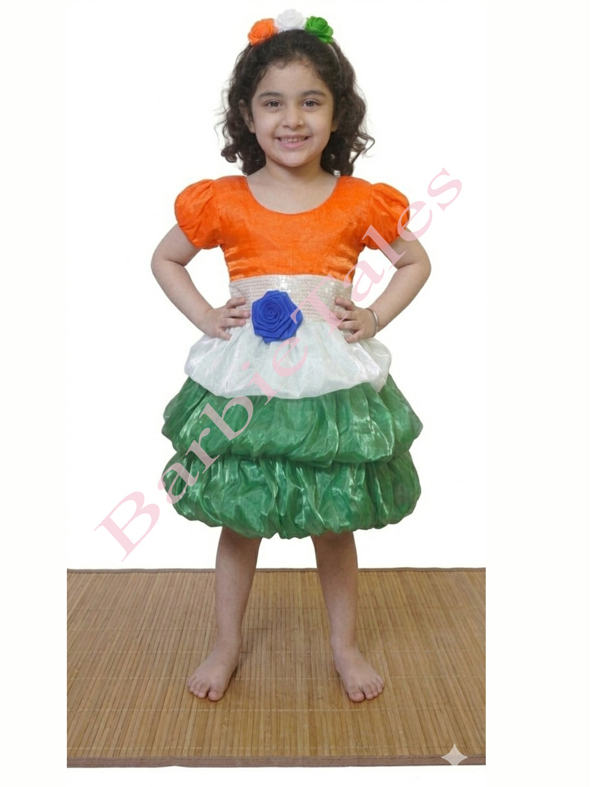 Tri Color Frock Fancy Dress