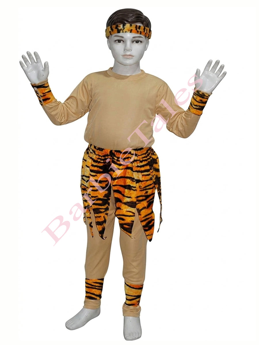 Tribal Boy Kids Fancy Dress Costume