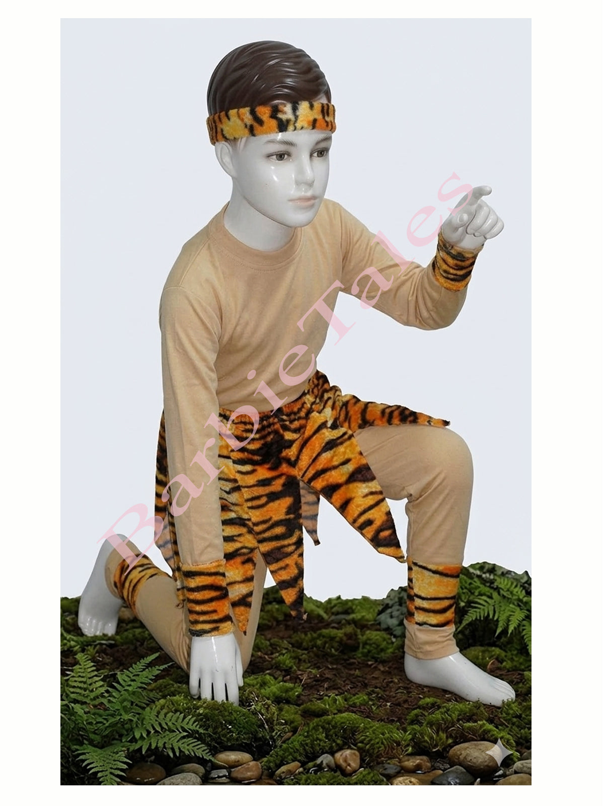 Tribal Boy Kids Fancy Dress Costume