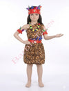 Tribal Girl Kids Fancy Dress Costume