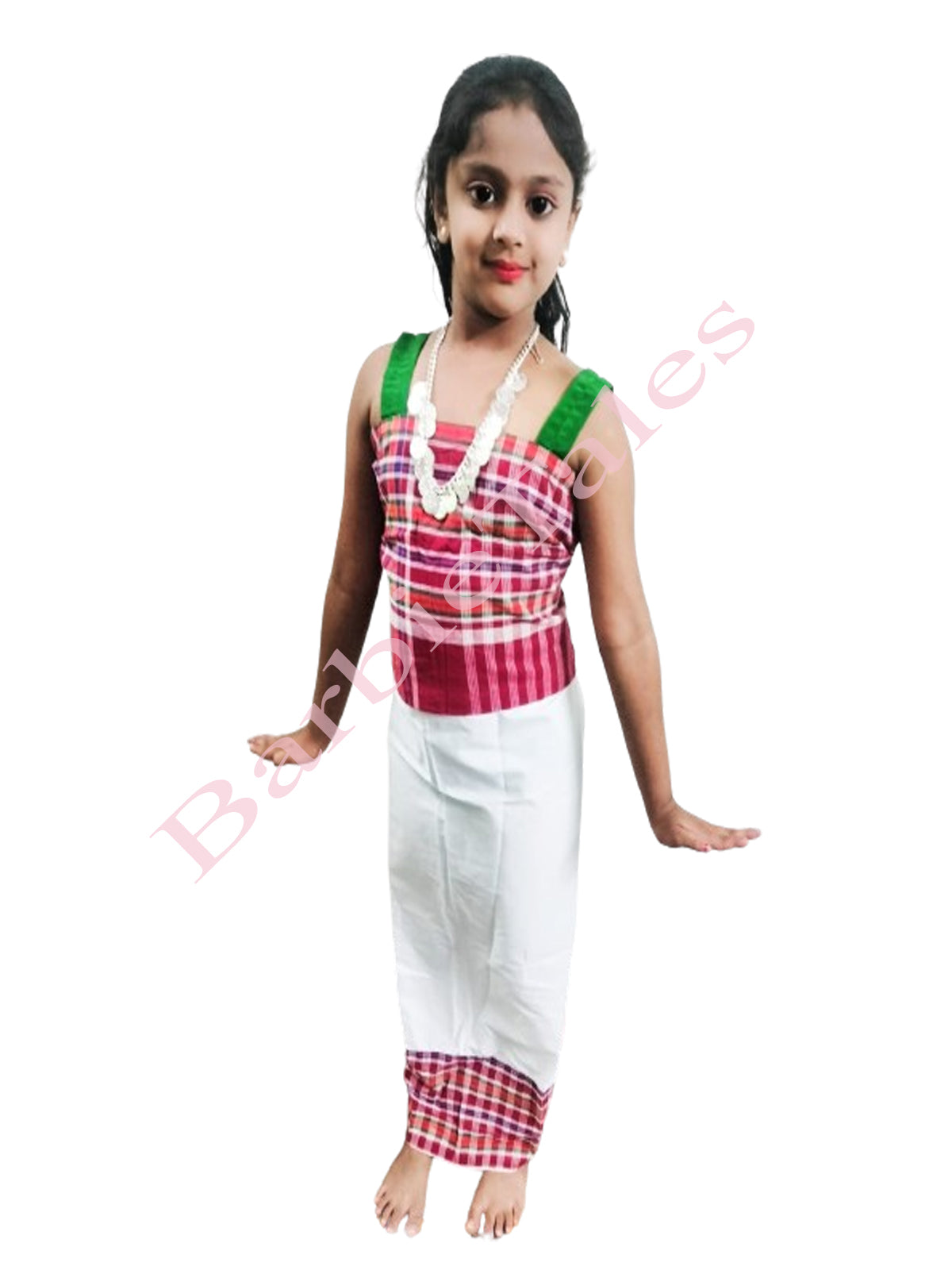 Tripura Girl Fancy Dress for Kids Indian State