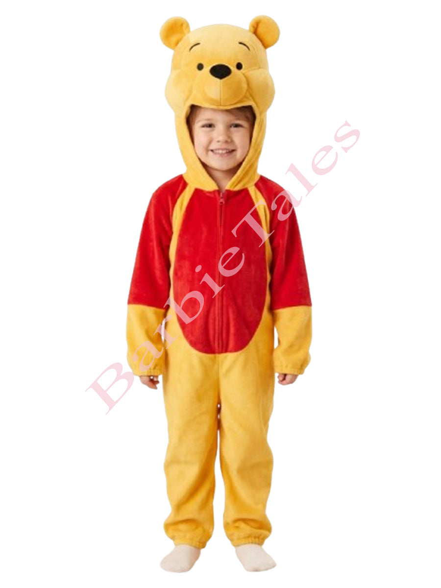 Winnie The Pooh Bear Kids Fancy Dress Costume