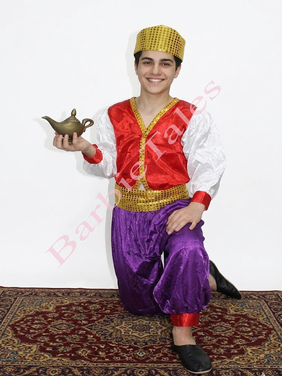 Aladdin Kids  Fancy Dress Costume