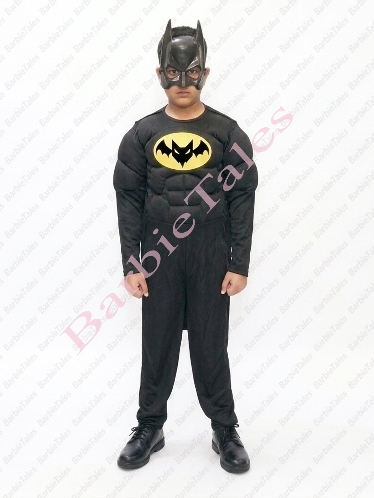 Batman Superhero Kids Fancy Dress Costume - Muscular
