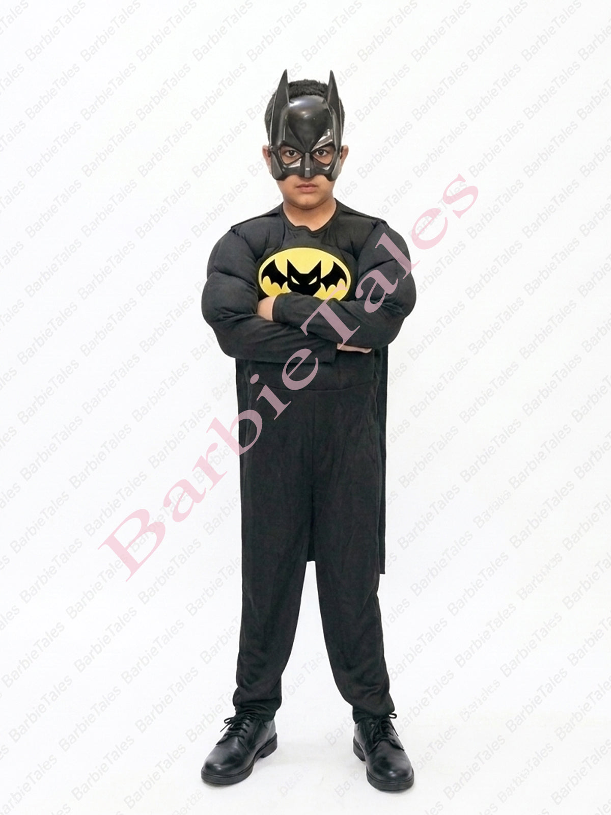 Batman Superhero Kids Fancy Dress Costume - Muscular