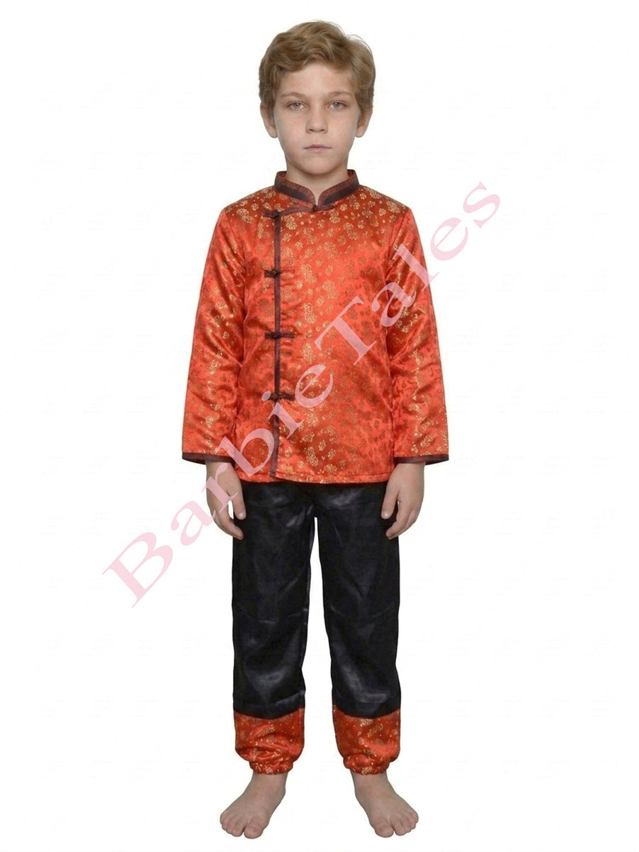 Chinese Boy Kids Fancy Dress Costume