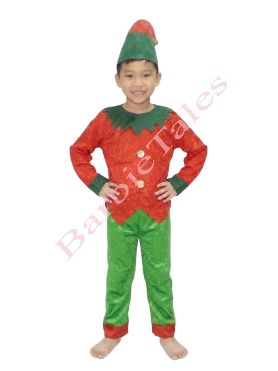 Elfs Fancy Dress  Costume For Kids