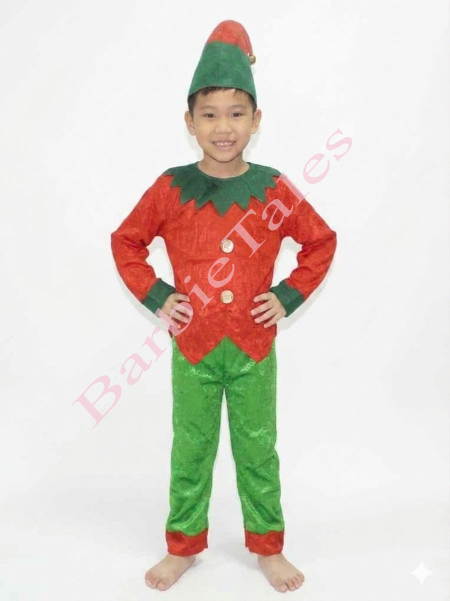 Elfs Fancy Dress  Costume For Kids