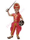 Rani Laxmi Bai Jhansi Ki Rani  (Magenta) Kids Fancy Dress Costume