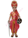 Rani Laxmi Bai Jhansi Ki Rani  (Magenta) Kids Fancy Dress Costume