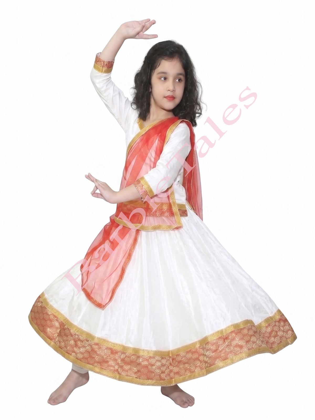 Kathak Lehenga Dress for Girl  Indian State Dance