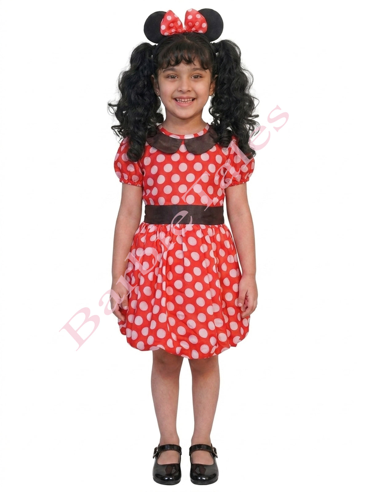 Minni Mouse Frock Kids Fancy Dress Costume