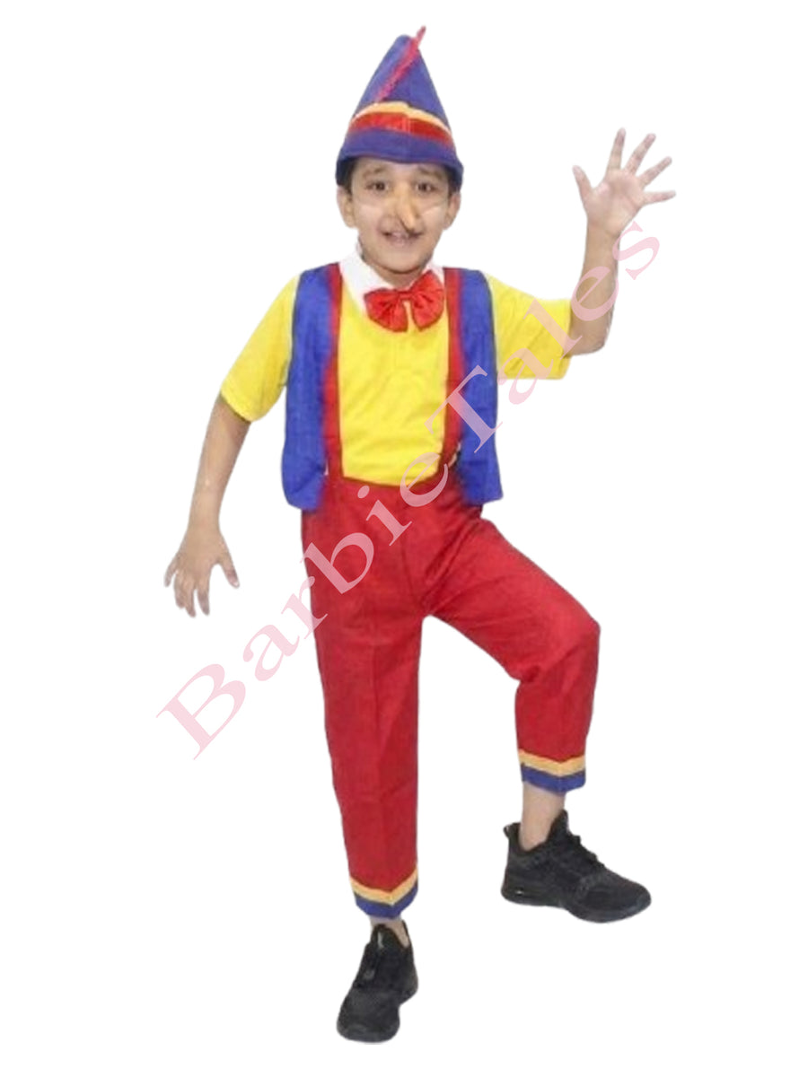 Pinocchio Kids Fancy Dress Costume