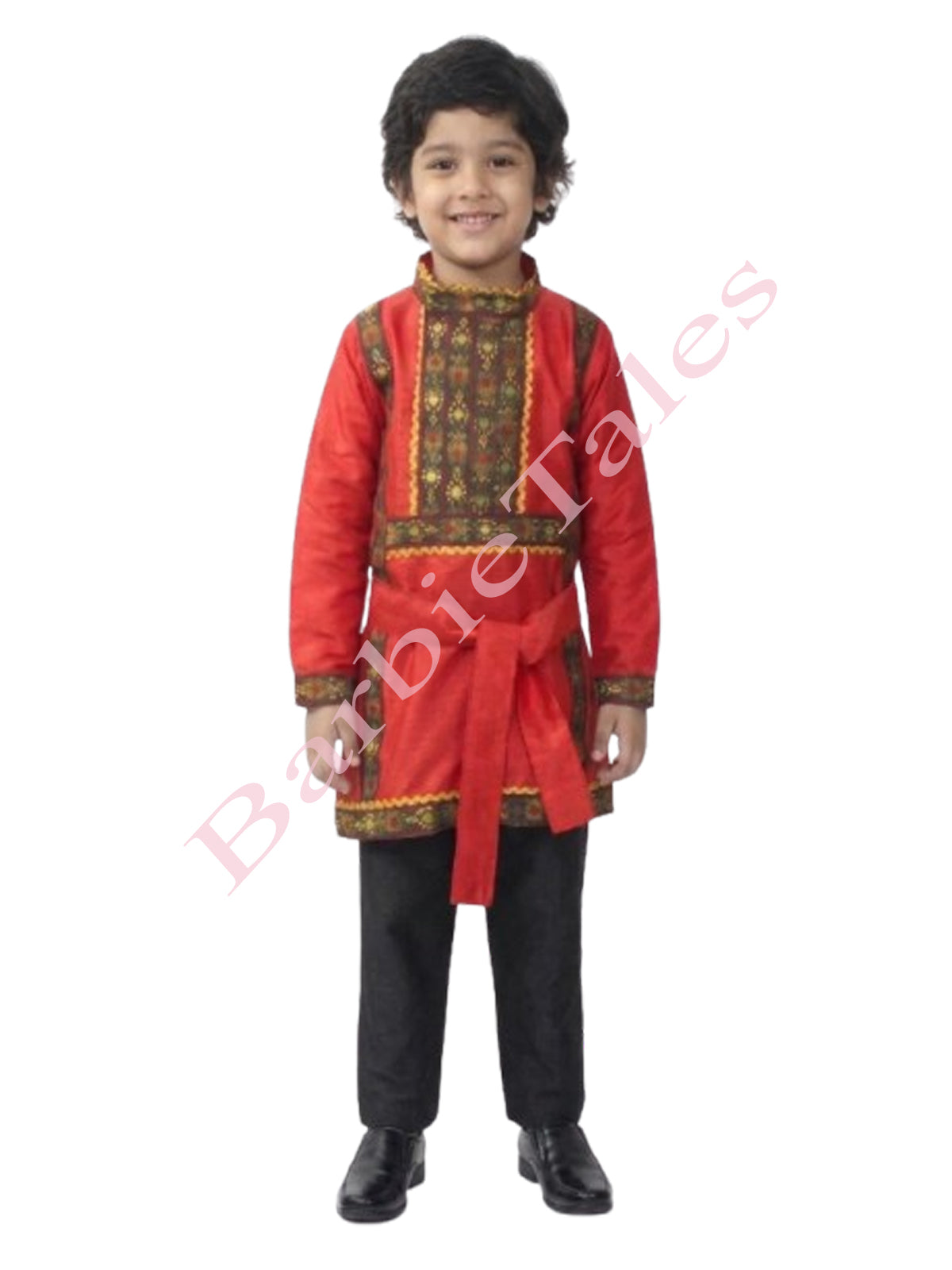 Russian Boy Kids Fancy Dress Costume