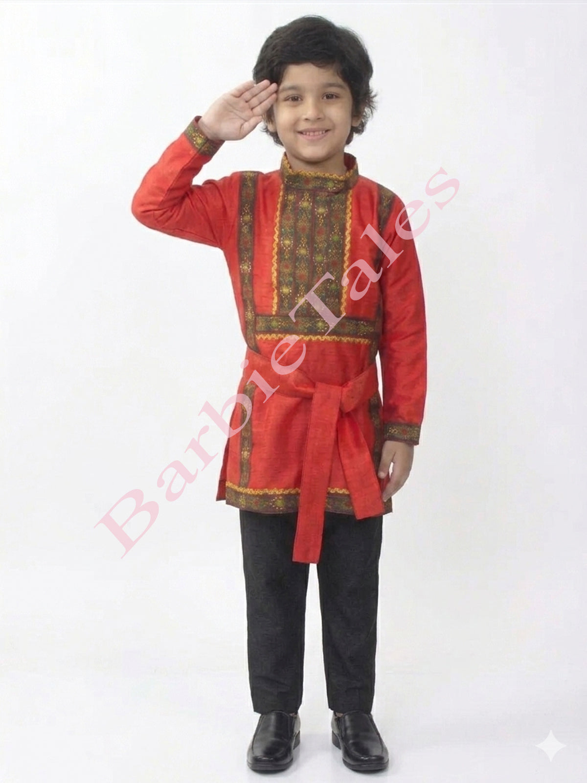 Russian Boy Kids Fancy Dress Costume