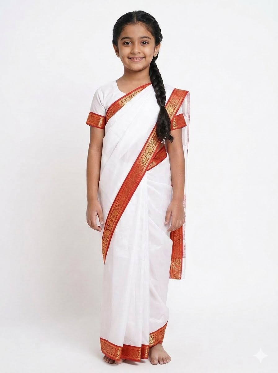 Durgabai Deshmukh Kids Fancy Dress Costume