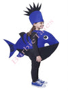 Shark Fish 3D Model Insect Kids Fancy Dress Costume