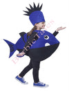 Shark Fish 3D Model Insect Kids Fancy Dress Costume