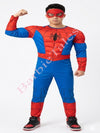Spiderman Superhero Kids Fancy Dress Costume | Imported |Muscular