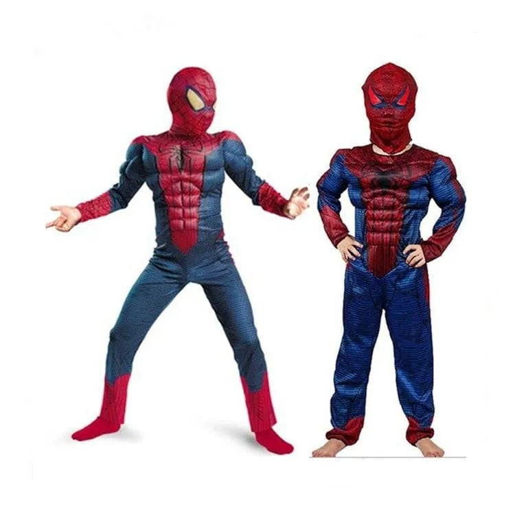 Spiderman Superhero Kids Fancy Dress Costume  C imported