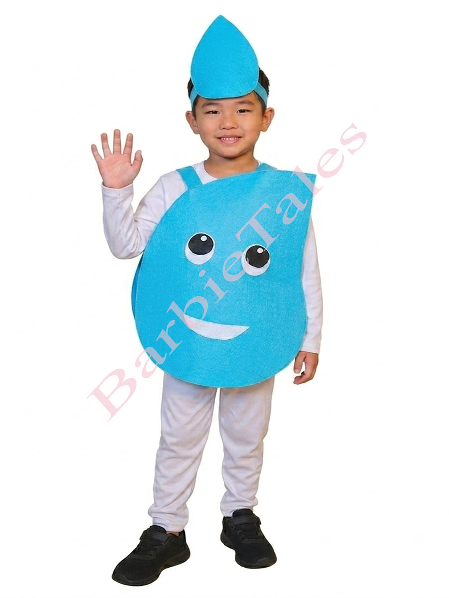 Rain Drop Kids Fancy Dress
