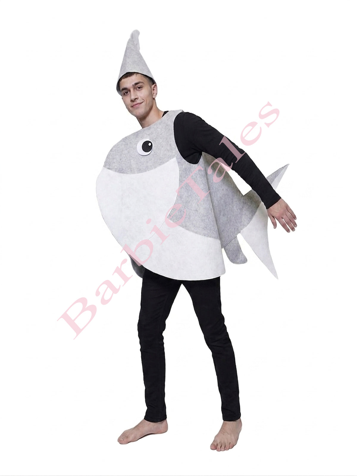 Whale Fish 3D Model  Kids Fancy Dress Costume