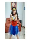 Wonder Woman  Kids Fancy Dress Costume C Imported